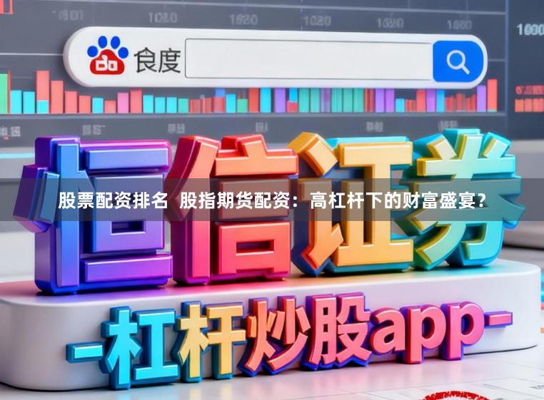 股票配资排名  股指期货配资：高杠杆下的财富盛宴？